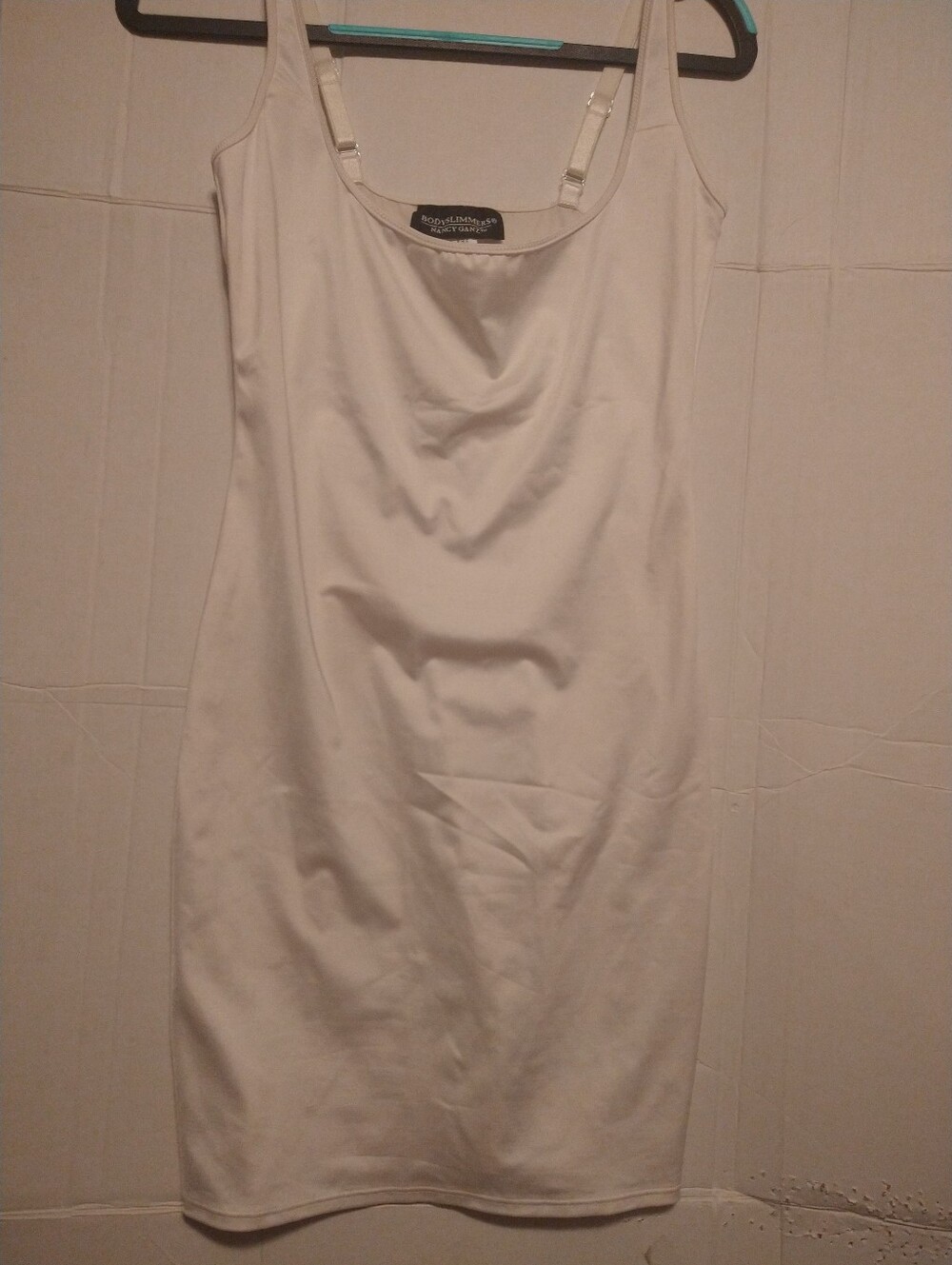 White Body Slimmer Dress Slip Small